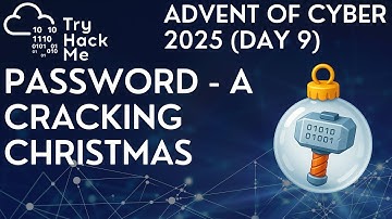 TryHackMe Advent of Cyber 2025 (Day 8): Passwords - A Cracking Christmas