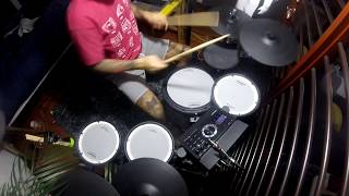 The Weeknd - Blinding Lights (E-DrumCover) Miguel Ortiz &quot;Titi&quot;