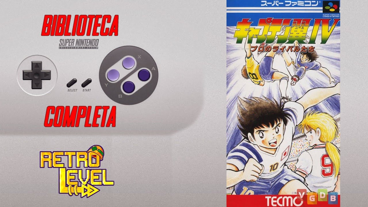 Captain Tsubasa IV: Pro no Rival Tachi - Biblioteca COMPLETA do