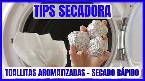 ¿En qué no se deben utilizar las toallitas para secadora?