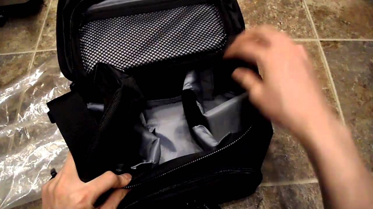 Unboxing Canon 100SX Camera bag carrying case DSLR SLR