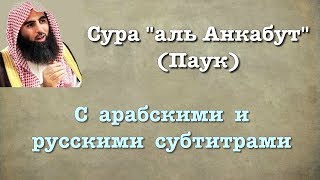 Сура 29 - аль Анкабут (арабские и русские титры) Мухаммад Люхайдан