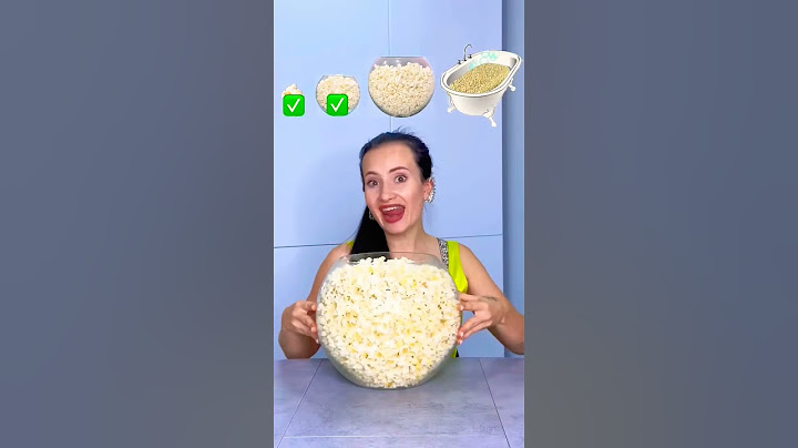 From Small To Really Giant Pop Corn #katebrush #funny #shorts