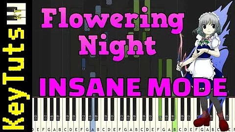 Learn to Play Flowering Night from Touhou - Insane Mode