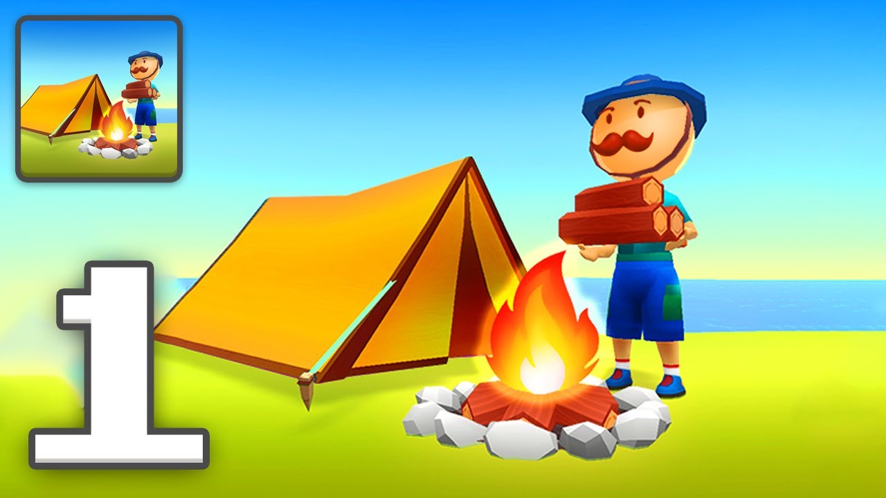 Camping Land Gameplay Walkthrough Part 1 Casual Games To Play (iOS