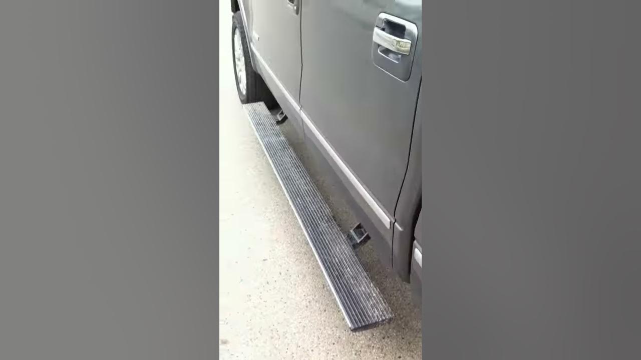 Ford F150 deployable running boards YouTube