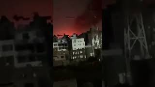 Израильские военные сжигают позиции перед уходом из Газы!