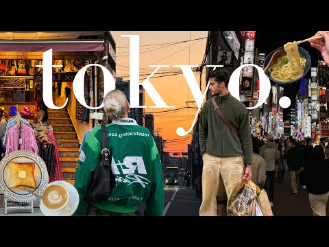 TOKYO VLOG 🇯🇵 | Exploring Shibuya, Thrifting in Shimokitazawa & Eating Our Way Through The City..