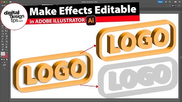 How to Flatten Effects in Illustrator (Expand Appearance Explained)