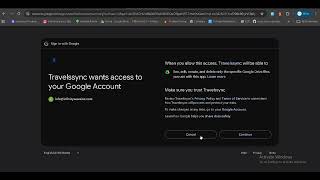 Travelssync CRM – Google OAuth Scope Verification (Drive & Calendar Integration Demo)