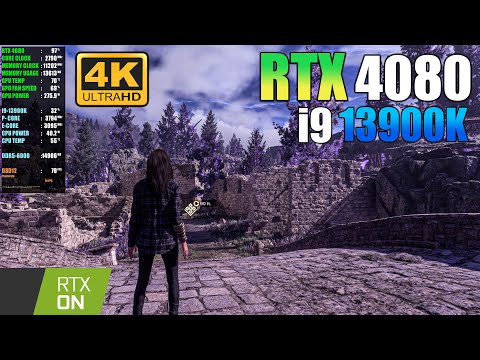 Forspoken : RTX 4080 + i9 13900K ( 4K Maximum Settings / RTX ON / DLSS Quality )