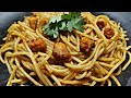 Lets make this easy and tasty spaghetti pasta together   nomnom