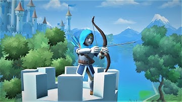 Tiny Archers,  Protact your Town, BOW GAME -Andriod Gameplay FHD