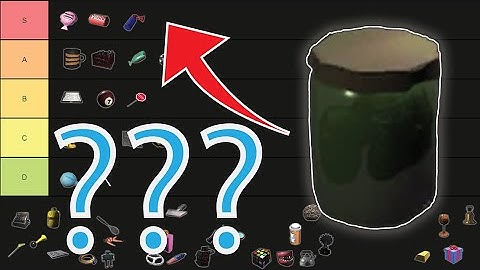 Scrap Tier List - Lethal Company