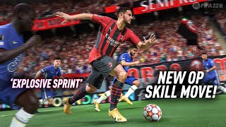 NEW INSANE META ON FIFA22! EXPLAINING EXPLOSIVE SPRINT! FIFA 22​​​​​​​​​ULTIMATE TEAM