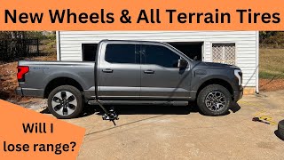 Can I Extend EV range of my Ford F150 lightning with lighter wheels and tires?