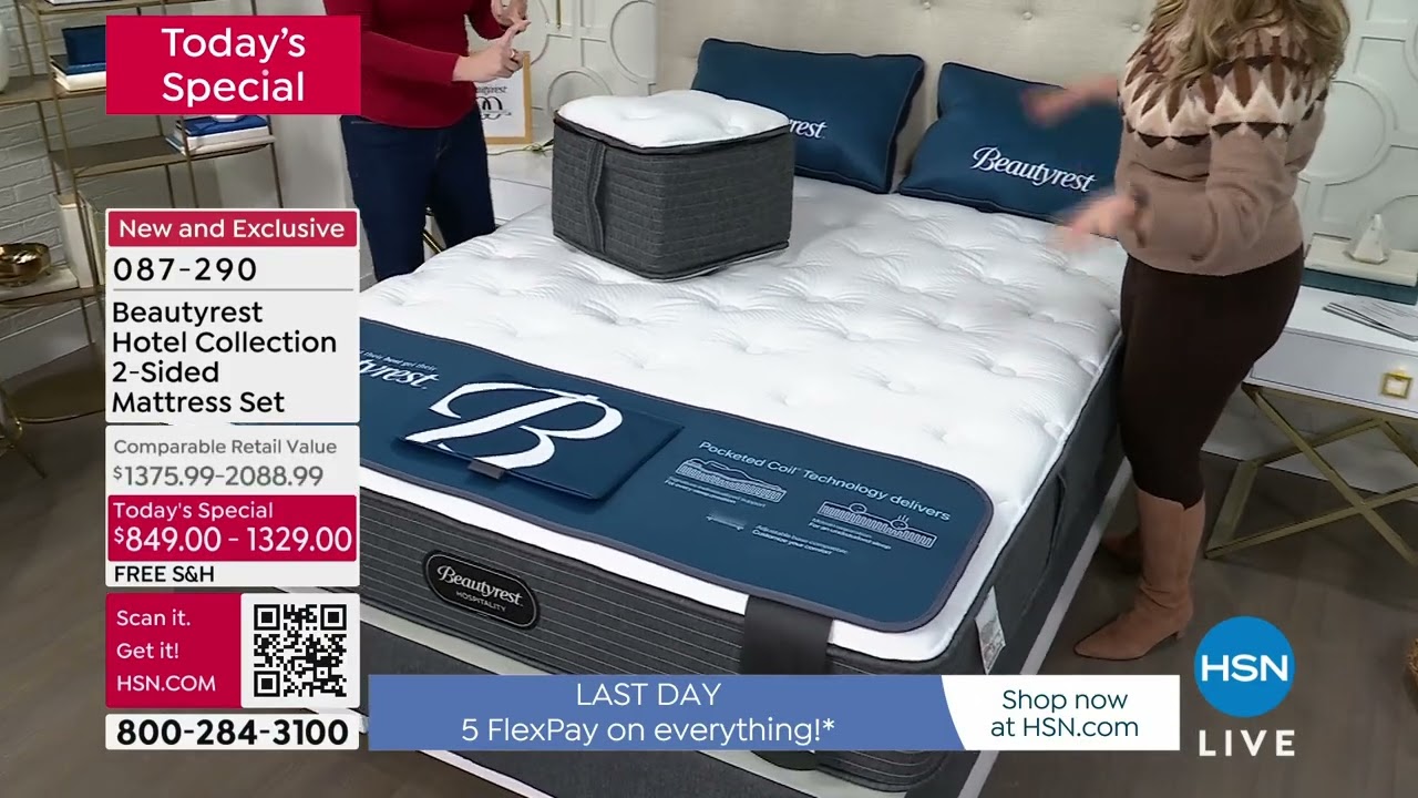 Beautyrest Hotel Collection Westbury 2.0 TwoSided Twin M - YouTube