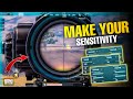 HOW TO MAKE YOUR OWN SENSITIVITY IN BGMI/PUBGM🔥BEST SENSITIVITY FOR ZERO RECOIL TIPS & TRICKS MEW2