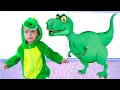 Dinossauros - Canção Infantil | Canção para crianças da Maya e Mary