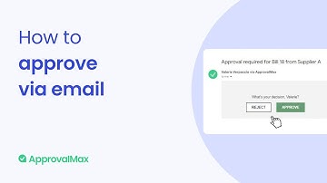 How to Approve by Email