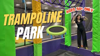 BRUH.BABABOOEY goes to the trampoline park!!! 😁 (Warning: fun)