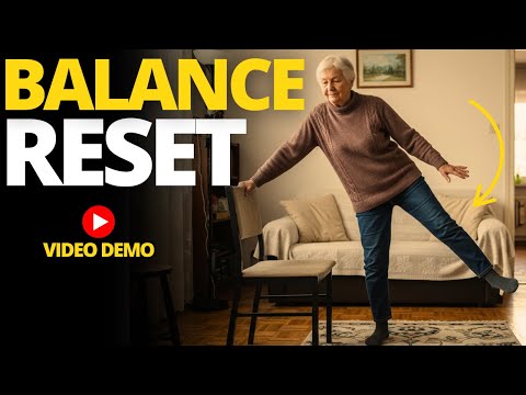 Better Balance for Seniors: 3-Minute Daily Routine at Home