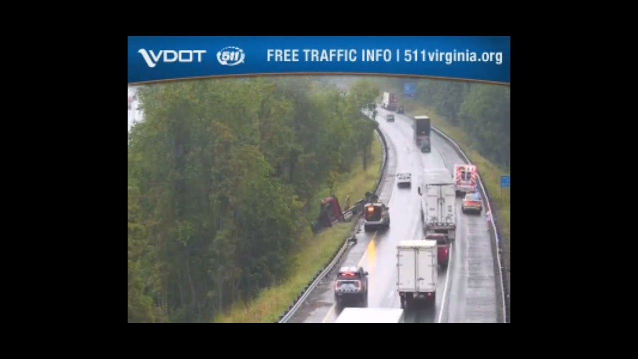 Big Rig Crashes Through Guard Rails on I-77 in Carroll County, VA ...