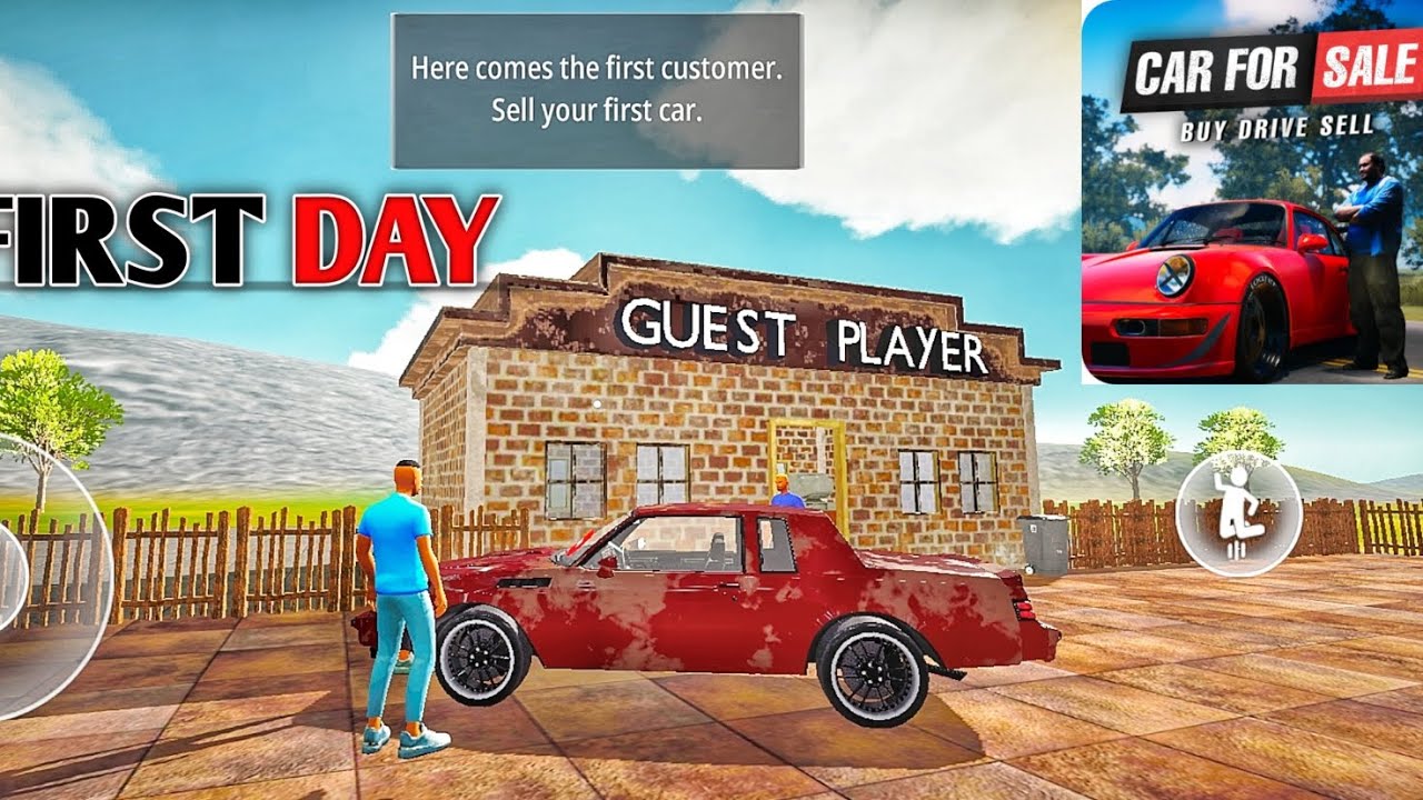 My First day of CAR SELLER SIMULATOR 😎🔥#foryou #gaming 