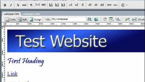 Dreamweaver CS5 Tutorial (Part 6)