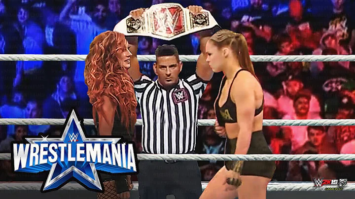 FULL MATCH - Ronda Rousey vs. Becky Lynch - Raw Wo...