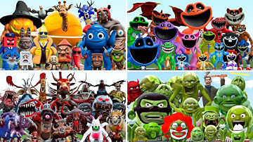 WHICH FAMILY IS STRONGER? from NEW ITALIAN BRAINROT vs ZOOCHOSIS vs SMILING CRITTERS in Garry