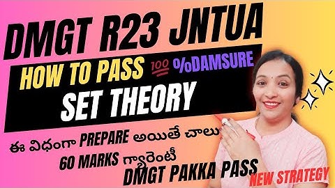 JNTUA DMGT R23 Most Important Questions || How to Pass DMGT JNTUA R23 ||