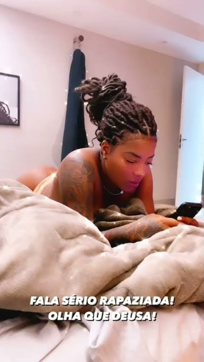 Brunna Gonçalves impressionada com a beleza da Ludmilla 