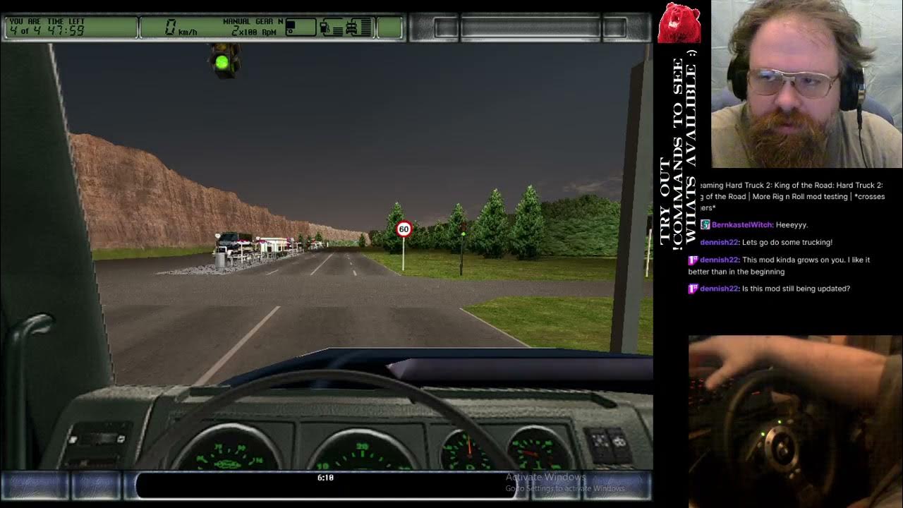 Hard Truck 2 King of the Road More Rig n Roll mod testing Looking stable ) pt4 YouTube