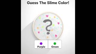 Guess the colour challenge! || Slime Simulator screenshot 5