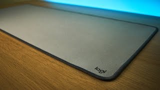 Logitech Desk Mat Studio Series (Gris) - Tapis de souris