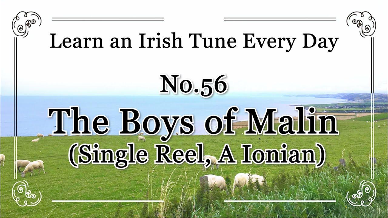056 The Boys of Malin (Single Reel, A Ionian) Learn an Irish Tune Everyday. 056 The Boys of Malin (Single Reel, A Ionian) Learn an Irish Tune Everyday.