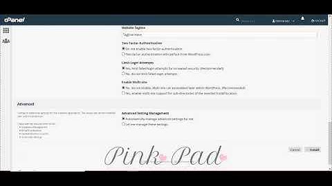 How to install WordPress in CPanel using Installatron