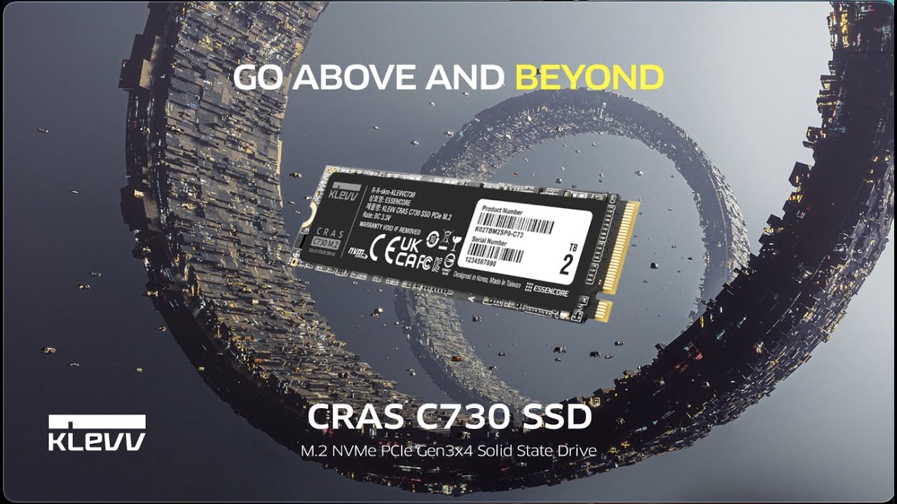 Klevv Cras C730 M2 Pcie 30 Ssd Go Above And Beyond Youtube