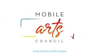 Instructional: Artists Directory Profile Update