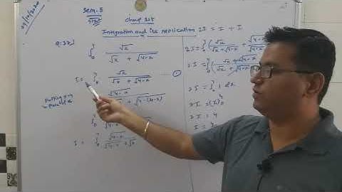 Lecture no:17,Sem-5 sub:Statistics chapter 1st: integration & its Application