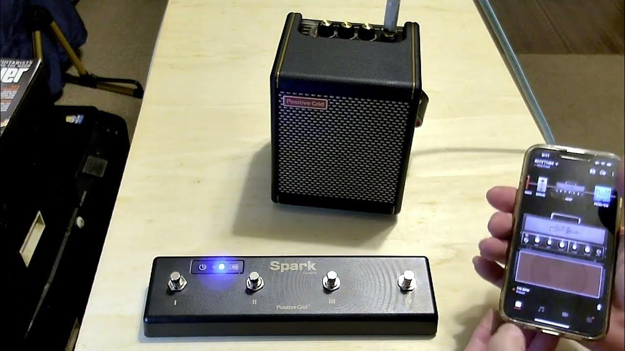 How To SetUp the Positive Grid Spark Control Wireless Footswitch for
