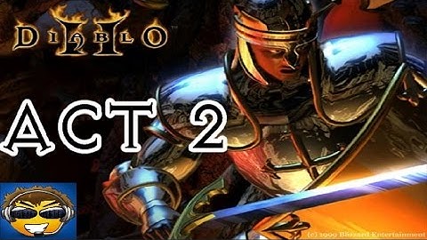 Diablo 2 Act 2 Paladin Gameplay HD