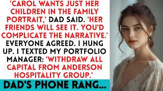 Dad Said ＂Skip Family Photos—Carol s Kids Only＂ — Then His Restaurant Chain Lost Its $4 1M Inv Wealth