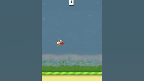 playing flappy bird after it got deleted