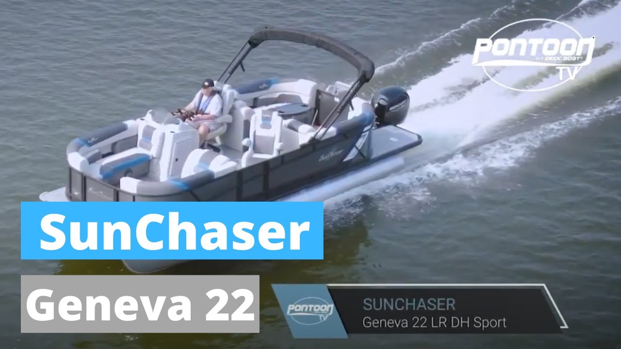 We Tested the SunChaser Geneva 22 LR DH Sport | PontoonTV