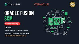 Oracle Fusion SCM Online Training Day 3 | User Management & Security Console
