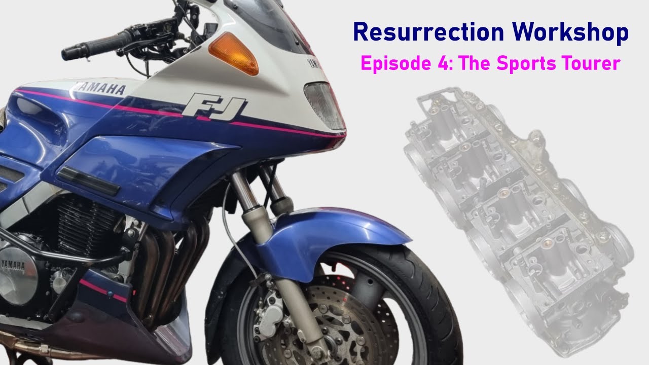 Resurrection Workshop: Episode 4 The Sports Tourer #motorcycle #repair #restoration #yamaha #fj1200
