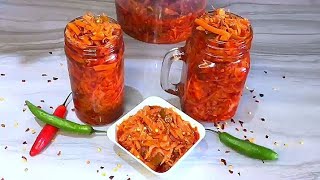 Vegetable Achar/Pickle 🌶 Fermented Vegetables/South African Recipe/Food We Eat/