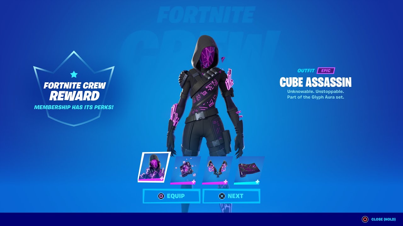 HOW TO GET NEW CUBE ASSASSIN CREW PACK IN FORTNITE!